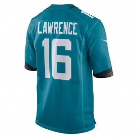 Herren Jacksonville Jaguars Trikot Trevor Lawrence 16 Nike Teal 2021 NFL Draft